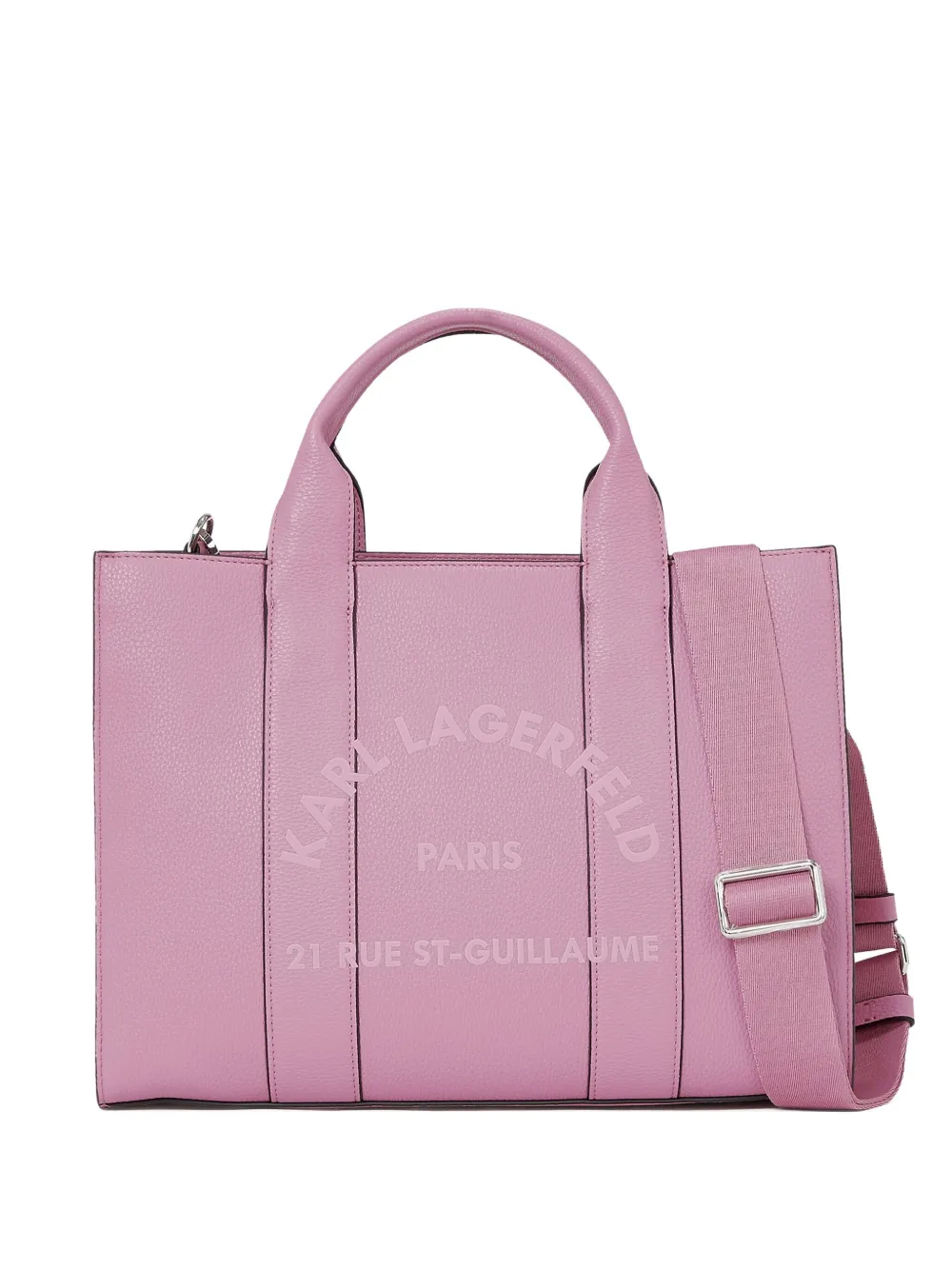 Karl Lagerfeld Borsa tote Rue St-Guillaume - Rosa