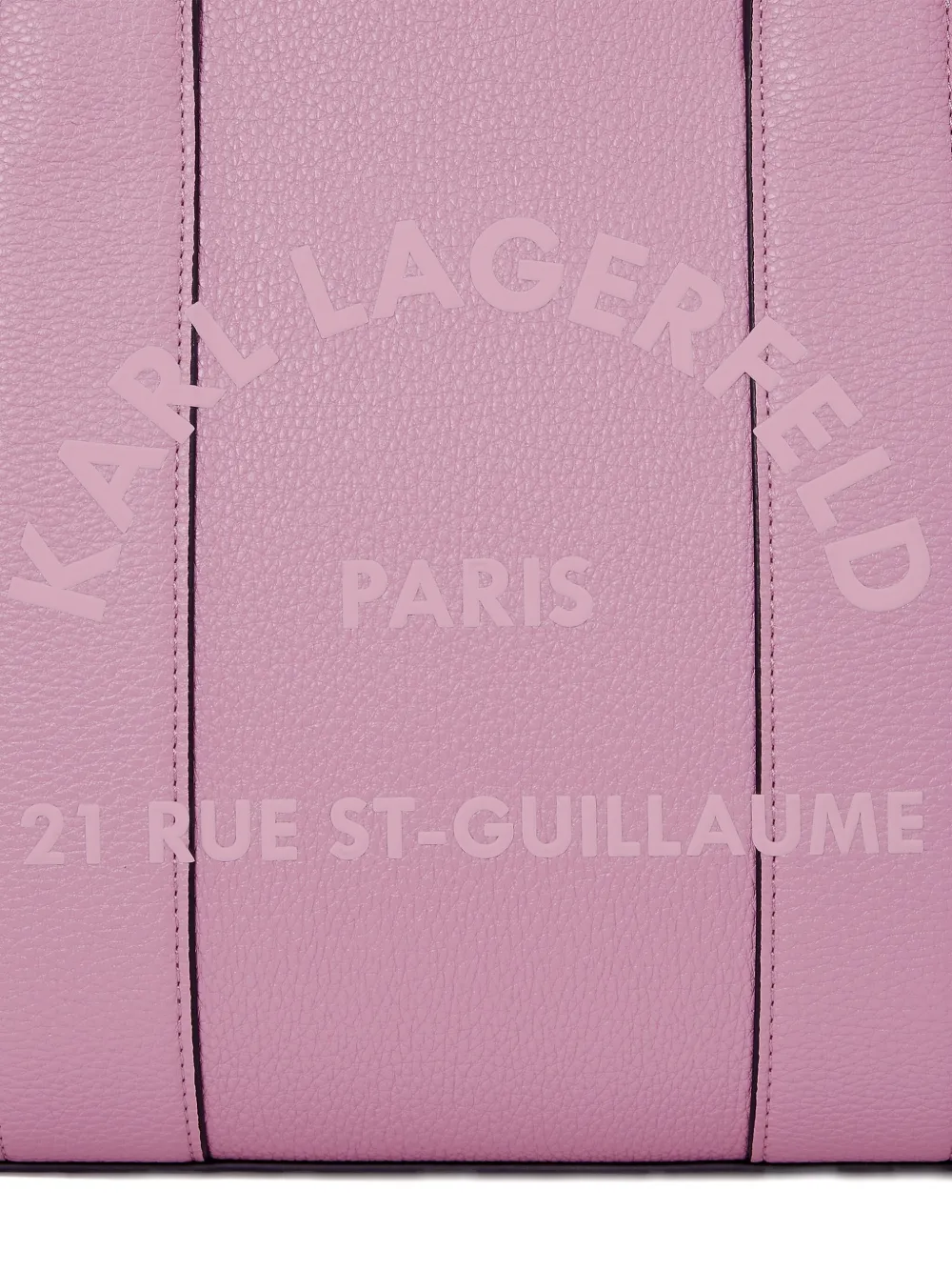 Karl Lagerfeld Rue St. Guillaume shopper Roze