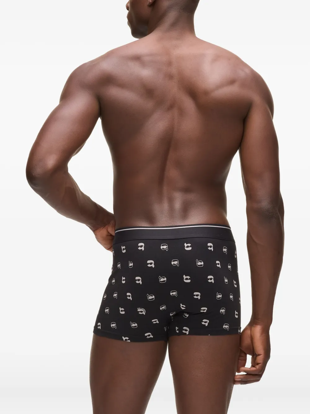Karl Lagerfeld Ikon boxershorts en sokken set Zwart