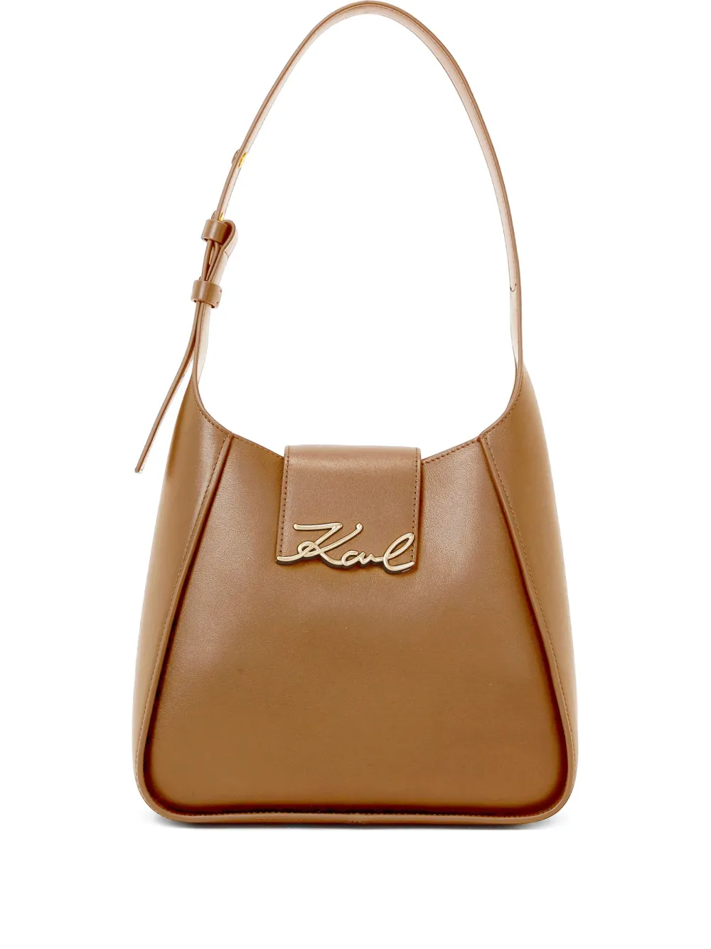 Karl Lagerfeld K Signature schoudertas Bruin