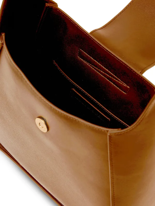 Karl Lagerfeld K/Signature Hobo Flap Shoulder Bag | Brown