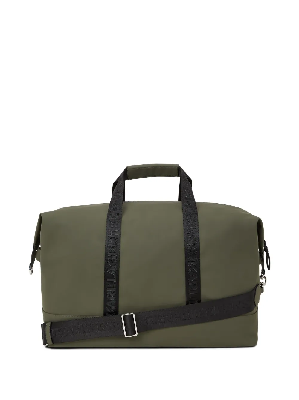 Karl Lagerfeld Jeans Reistas met logoplakkaat Groen