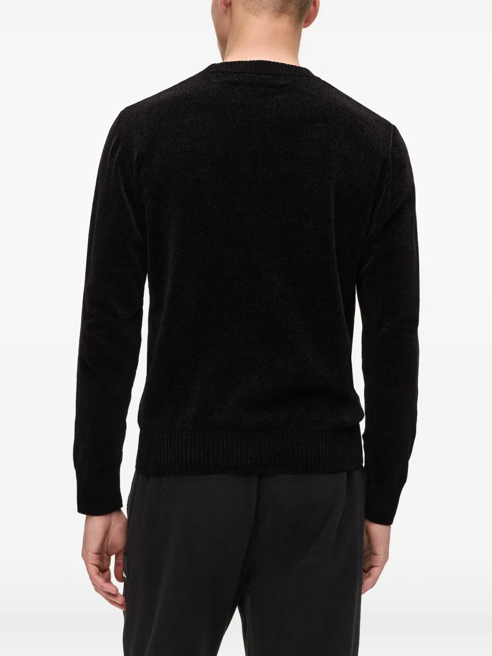 Karl Lagerfeld Jeans Trui met logopatch Zwart