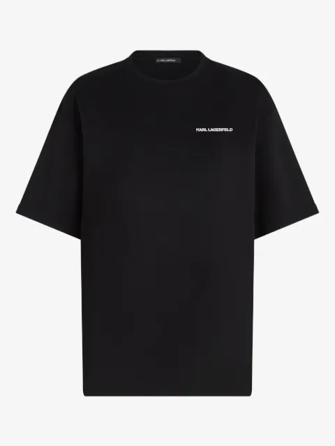 Karl Lagerfeld t-shirt Exclusive en coton à imprimé Karl Told Me