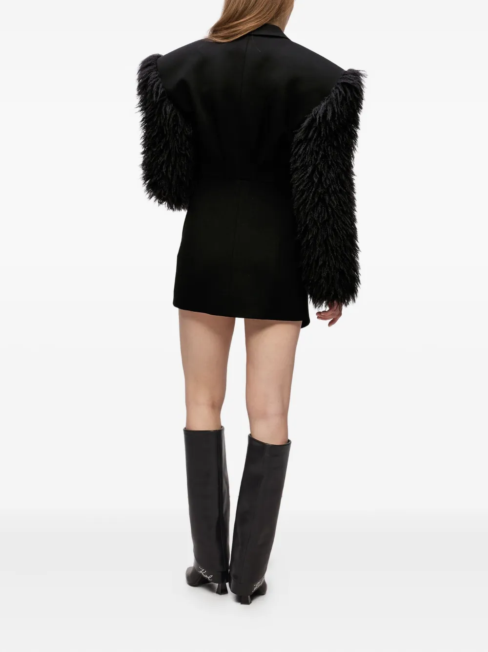 Karl Lagerfeld Karl Studio Blazer Dress In Black