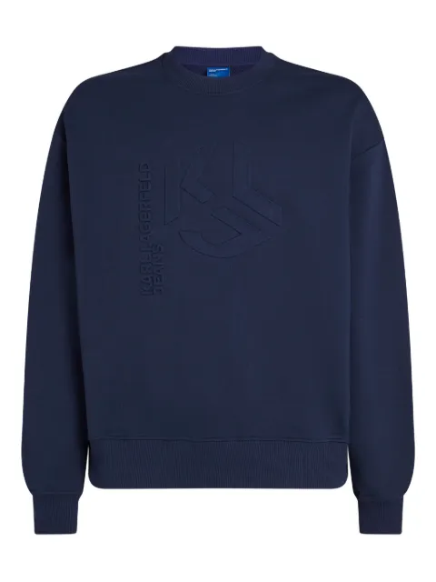 Karl Lagerfeld Jeans embossed-logo sweatshirt