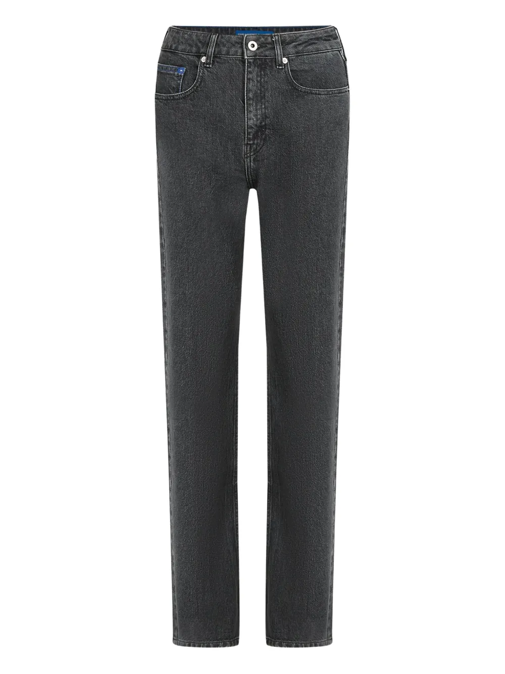 Karl Lagerfeld Jeans ハイライズ ストレートジーンズ - ブラック