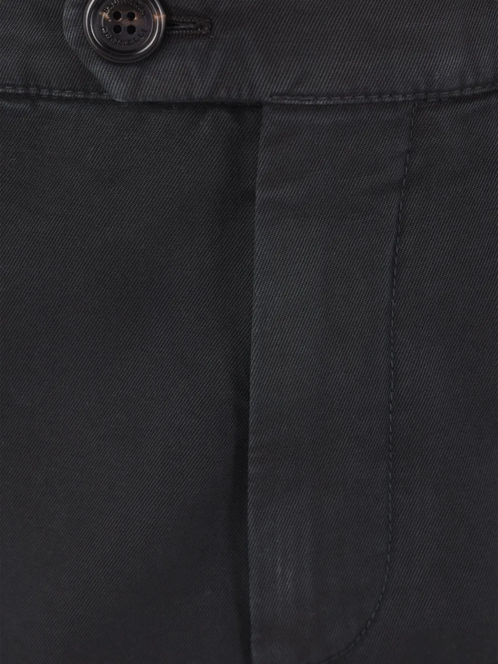 Brunello Cucinelli Broek met cargo zak Zwart