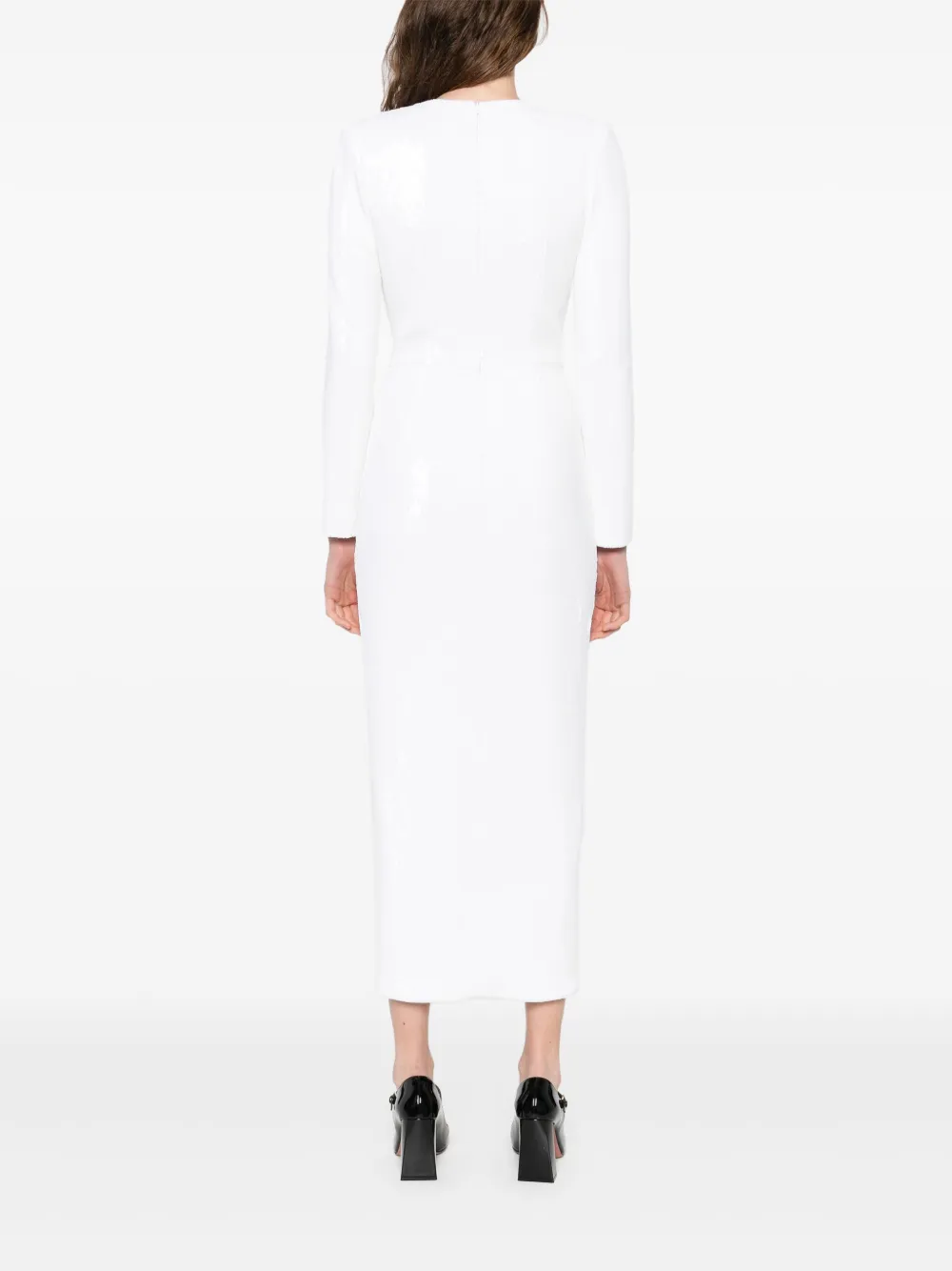 SILK LOVE & LACE Ivona jurk Wit