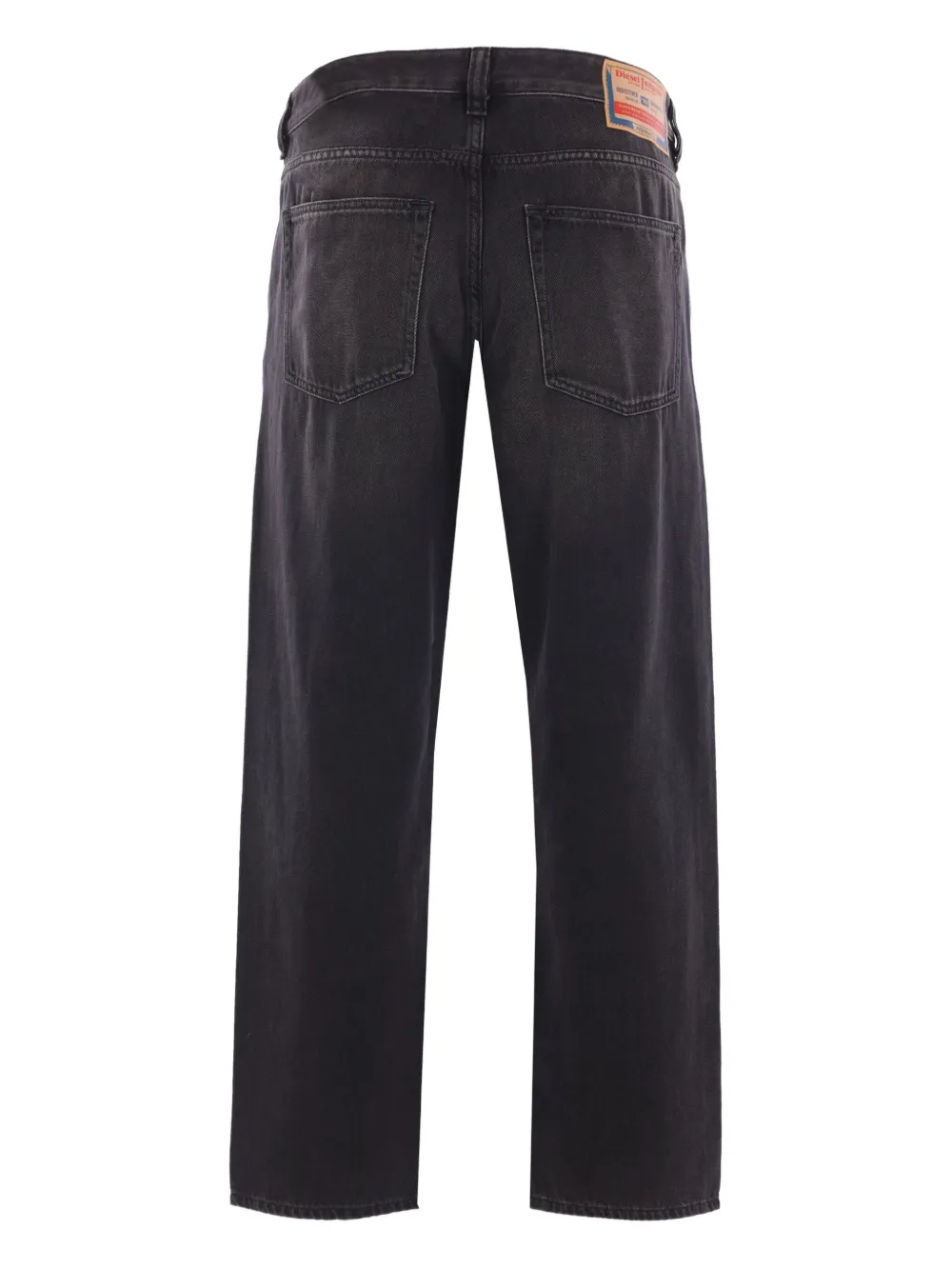 Diesel Jeans met logopatch - Zwart
