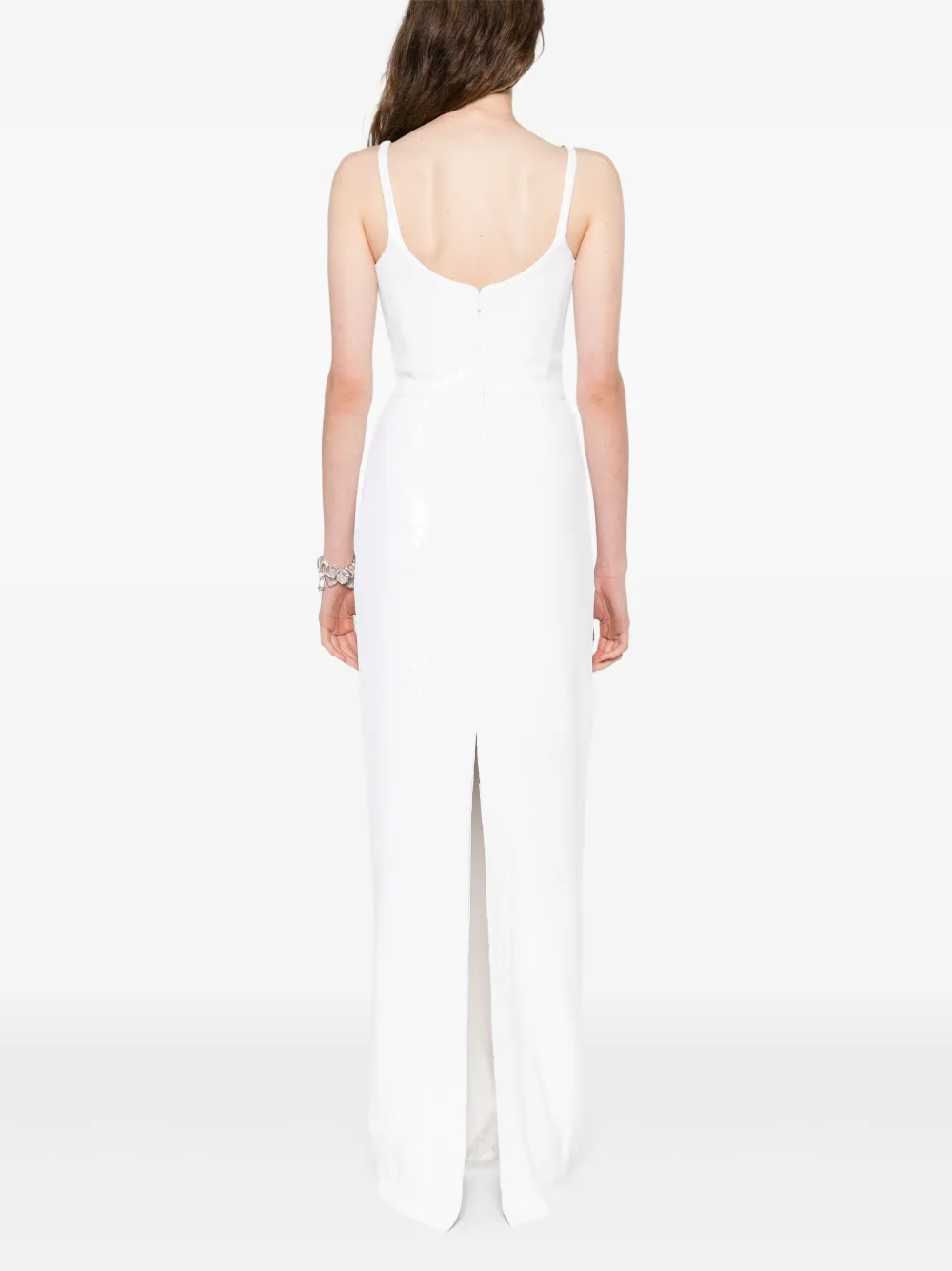 SILK LOVE & LACE Anais jurk Wit