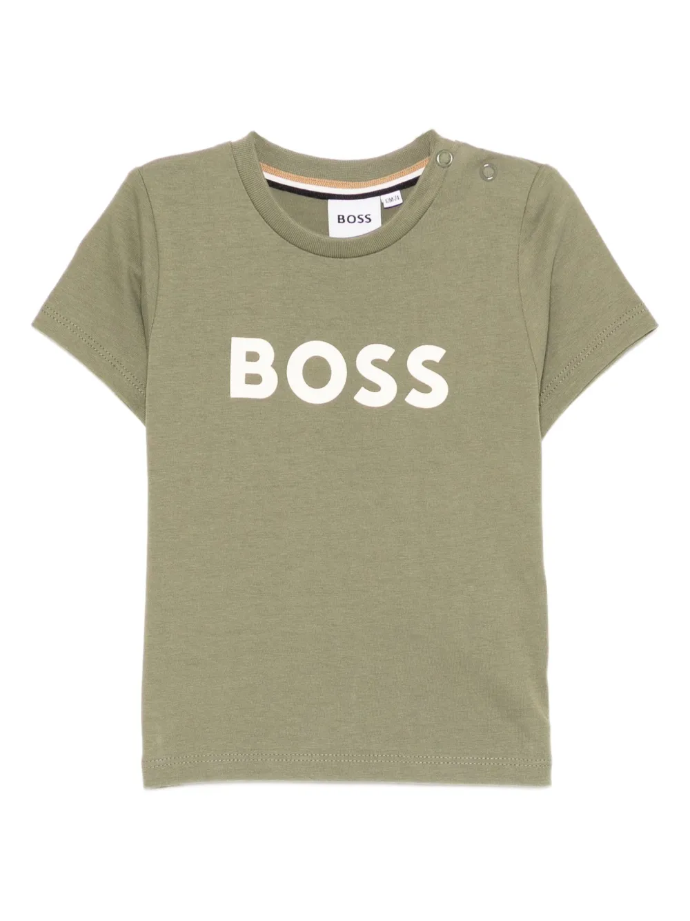 BOSS Kidswear logo-print T-shirt | Green | Image 1