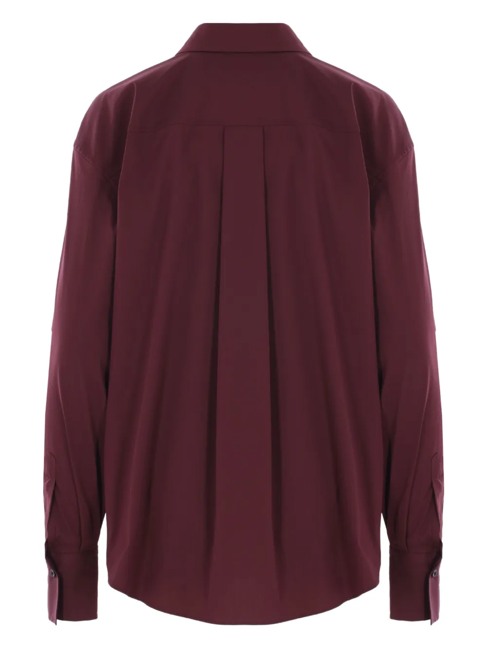 Brunello Cucinelli flap-pocket shirt Rood