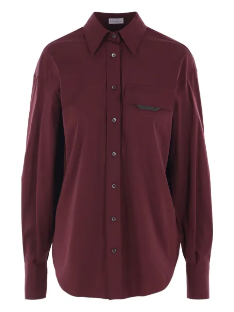 Brunello Cucinelli flap-pocket shirt