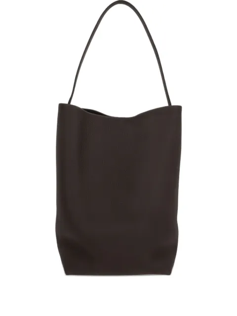 The Row leather top-handle shoulder bag