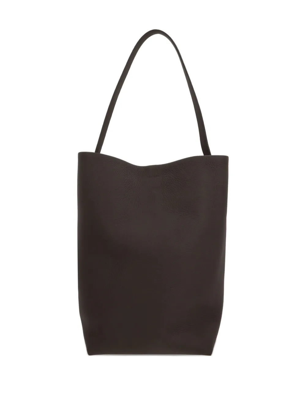 The Row leather top-handle shoulder bag - Bruin