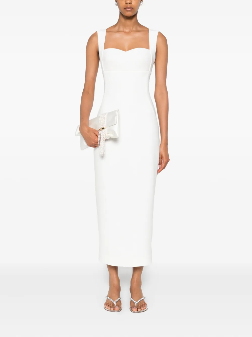 SILK LOVE & LACE Theodora jurk - Wit