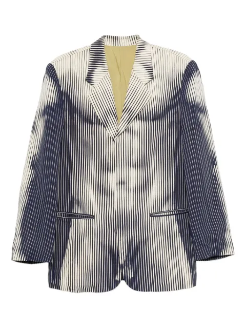 Jean Paul Gaultier Pre-Owned بليزر 'بين أب بويز' مخطط 1996
