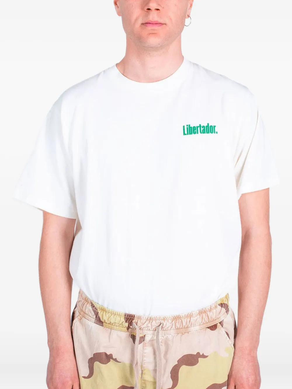 Libertador Colombie Banana logo-print T-shirt | blanco | Image 1