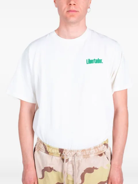 Libertador Colombie Banana logo-print T-shirt
