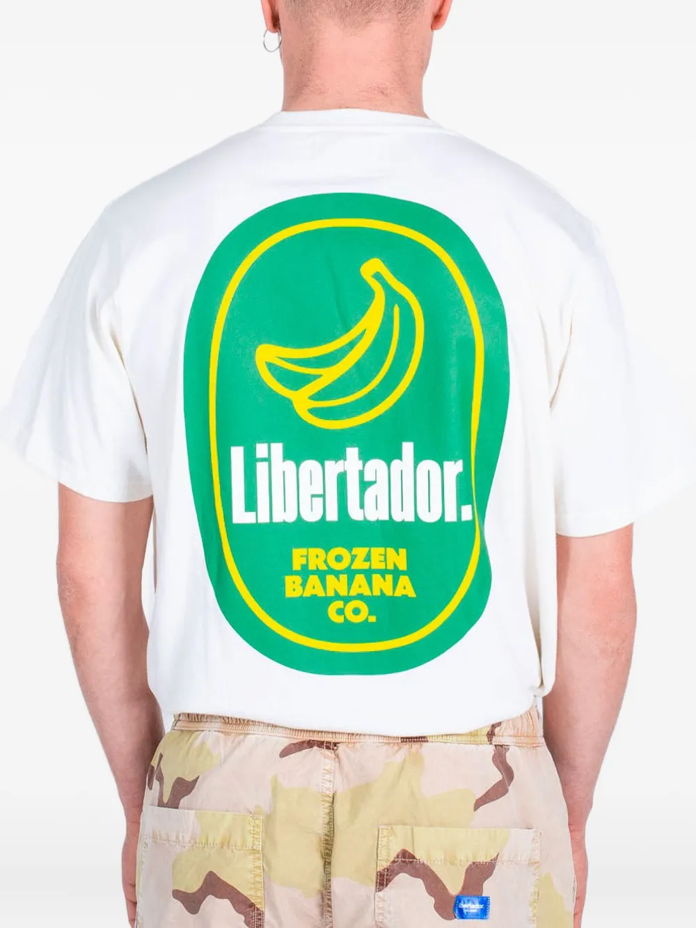 Libertador Colombie Banana logo-print T-shirt | Playeras | Image 2