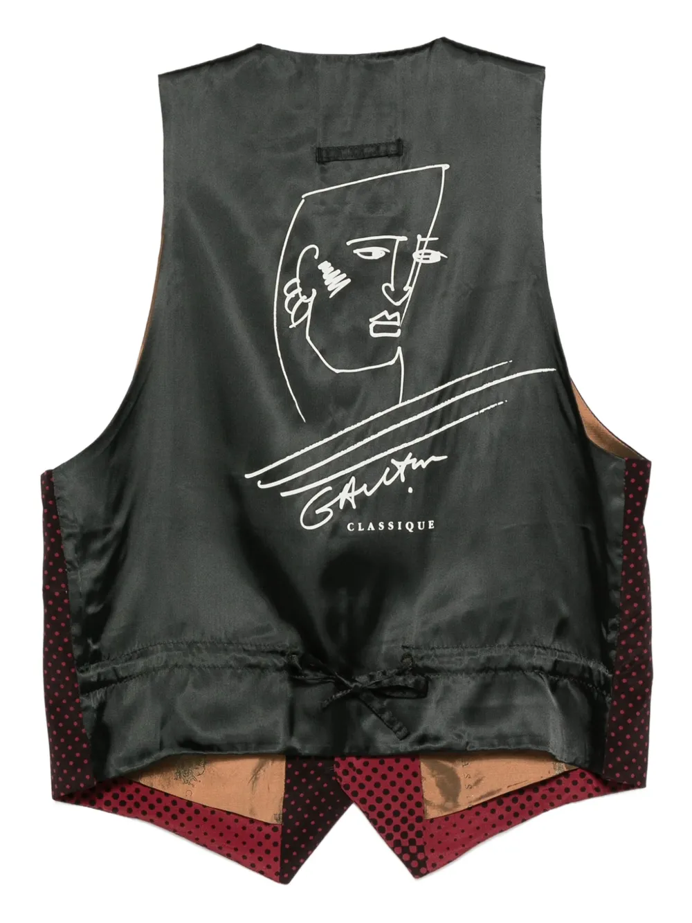 Jean Paul Gaultier Pre-Owned 1996 pin-up boys vest | Image 2