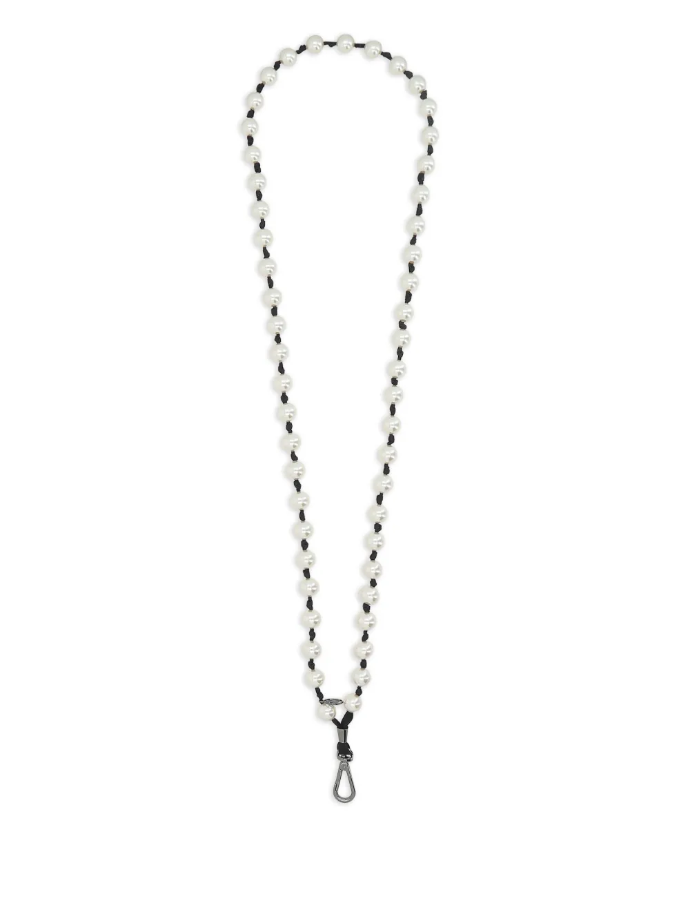 Maison Michel Martine ketting met parel Wit
