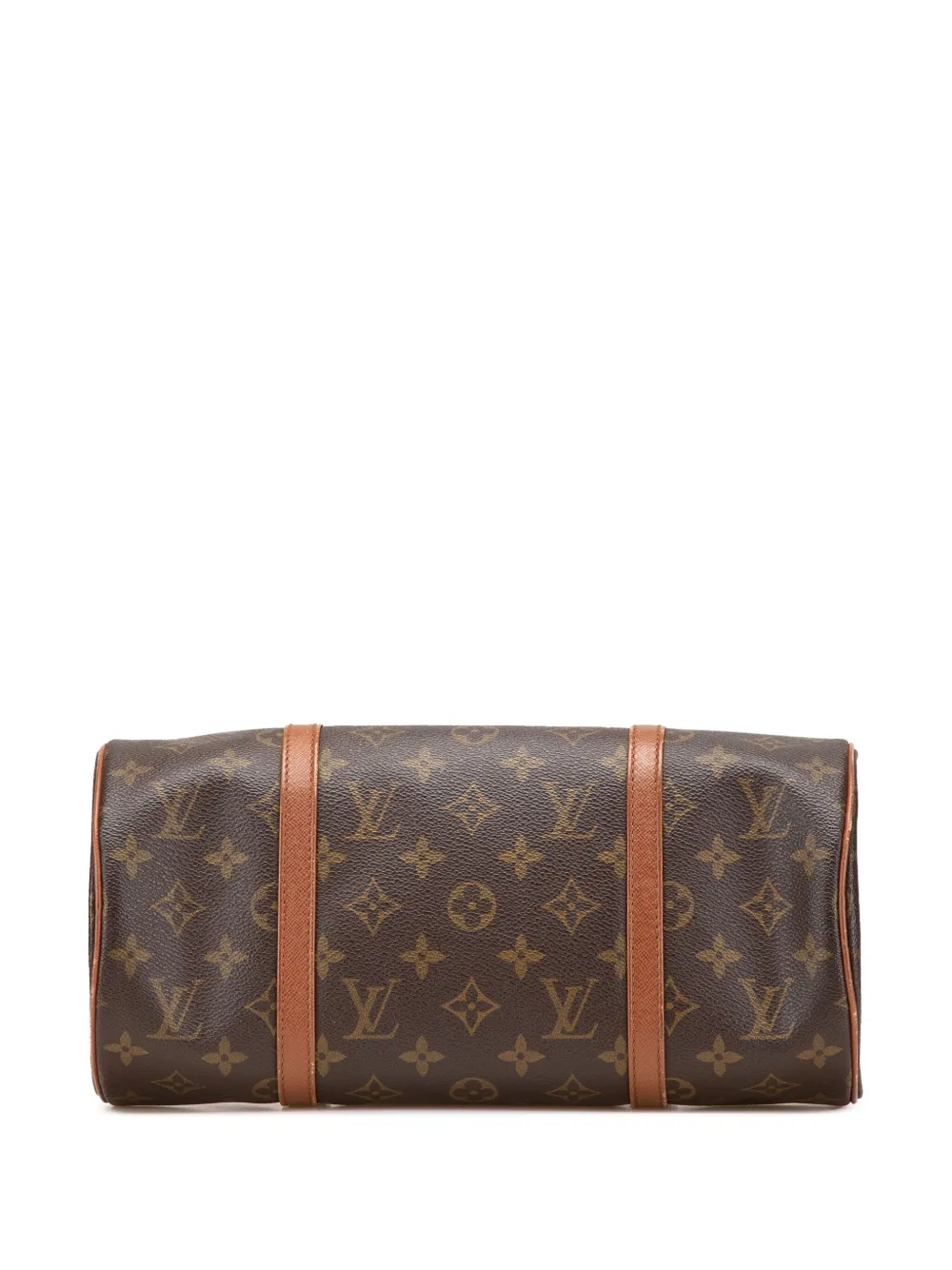 Pre-owned Louis Vuitton 1996 Monogram Papillon 30 Handbag In Brown