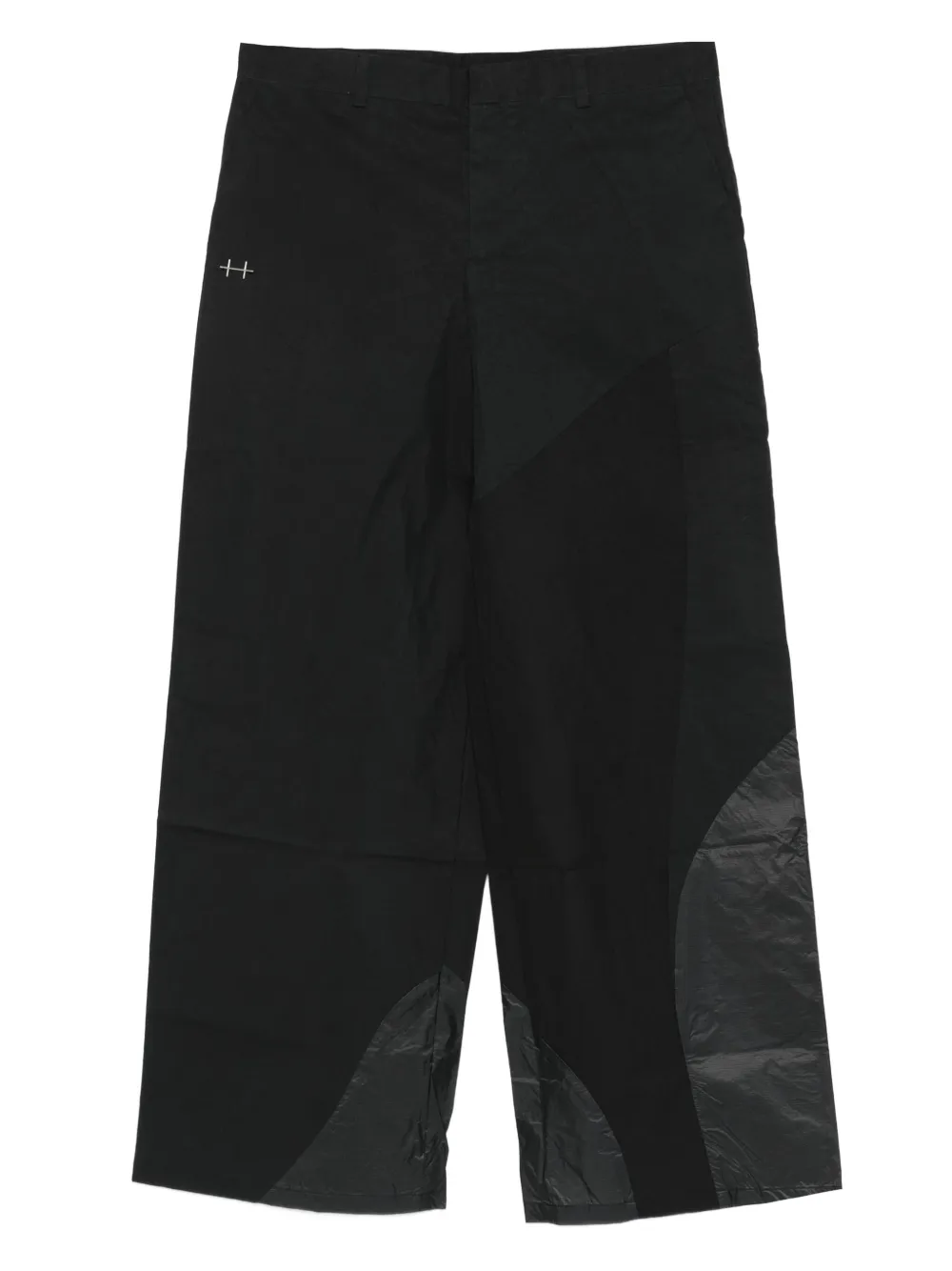 HELIOT EMIL panelled trousers | Black | Image 1