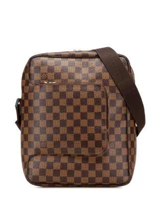 Louis Vuitton Pre-Owned 2004 ダミエ エベヌ オラフ MM ショルダー