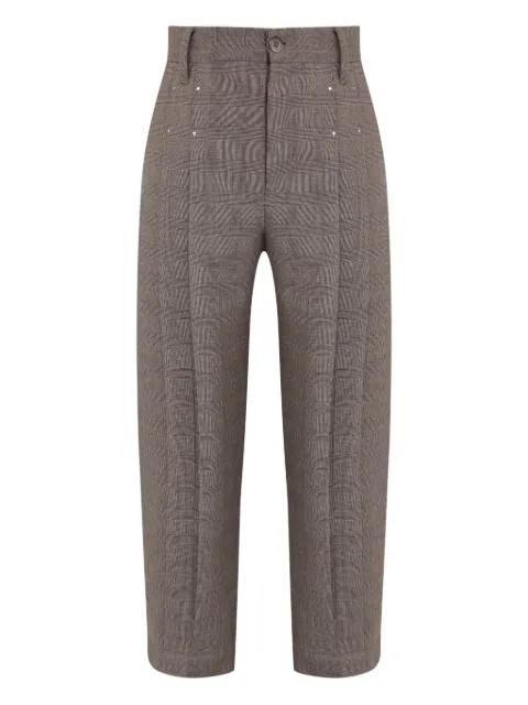 À La Garçonne Calça xadrez
