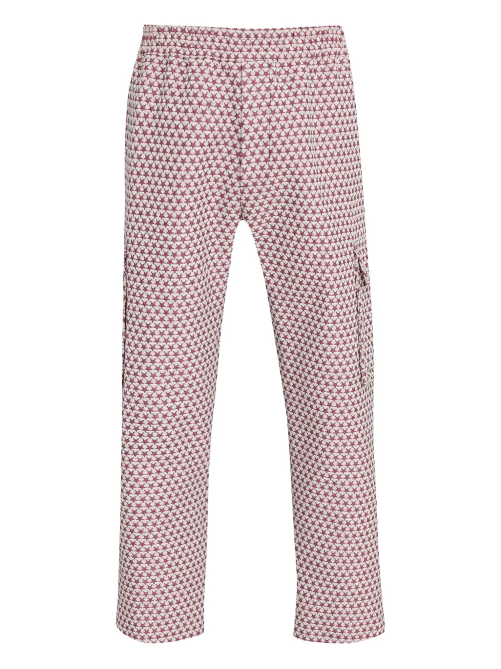 À La Garçonne Calça cargo com estampa de estrela | Neutro | Image 1