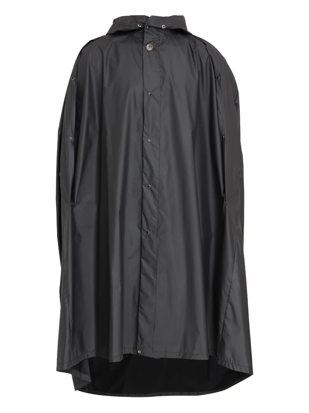 À La Garçonne Casaco pelerine com capuz | Preto | Image 1