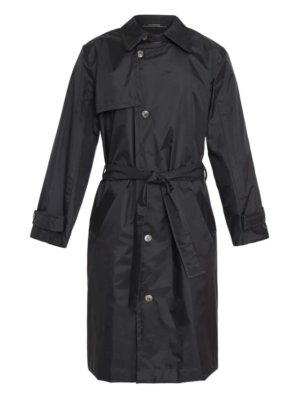 À La Garçonne Trench coat com abotoamento | Preto | Image 1