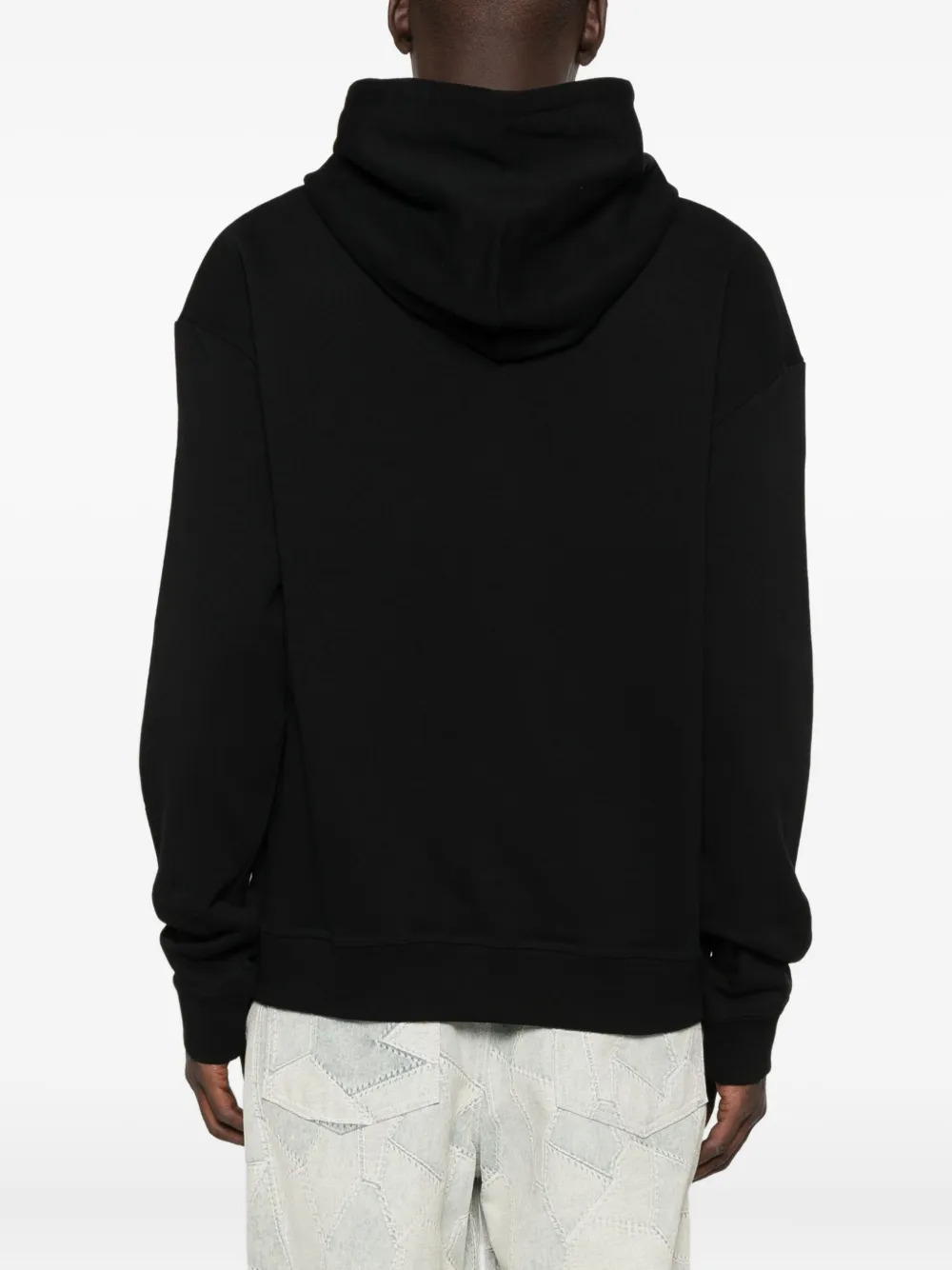 Ih Nom Uh Nit Katoenen hoodie met hondenprint Zwart