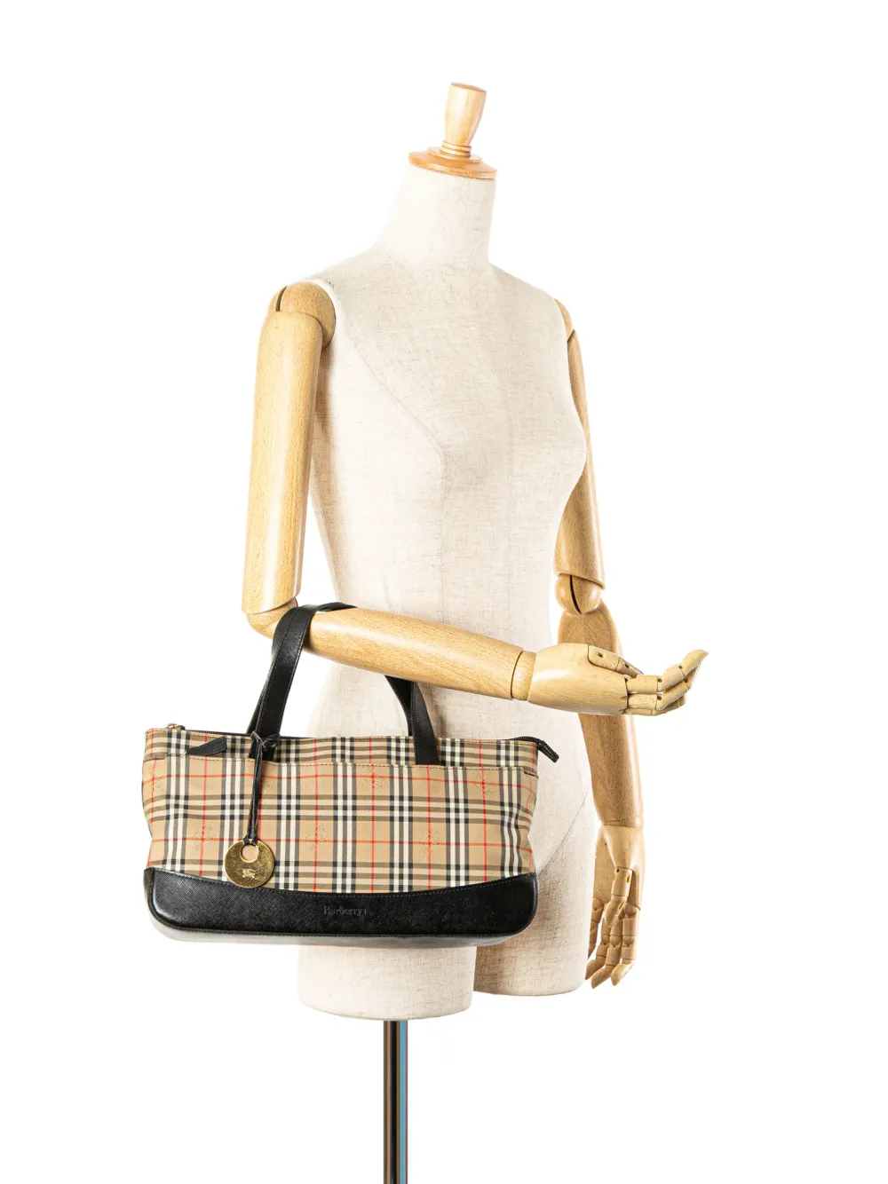 Burberry Pre-Owned 20th Century Haymarket Check Canvas tote bag | Pre-Owned | Image 2