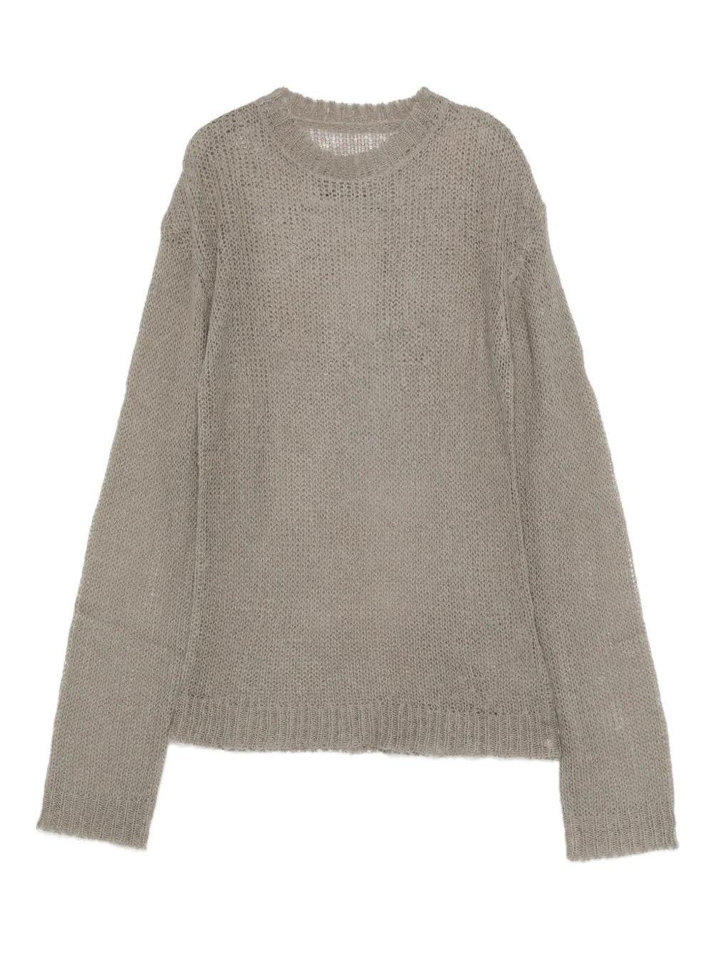HELIOT EMIL suéter tejido con cuello redondo | gris | Image 1