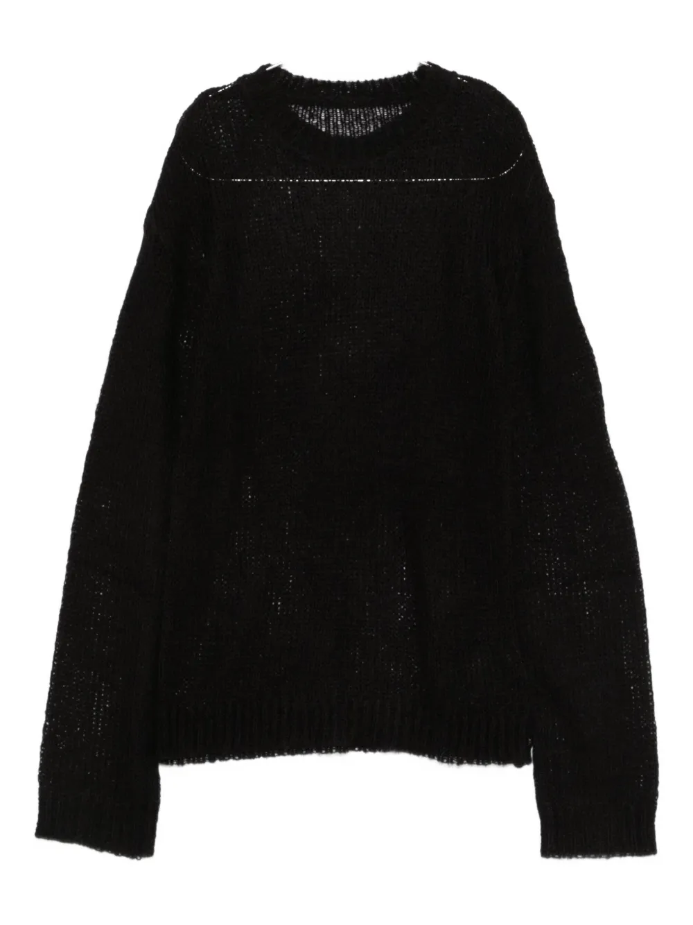 Heliot Emil Knitted Sweater In Black