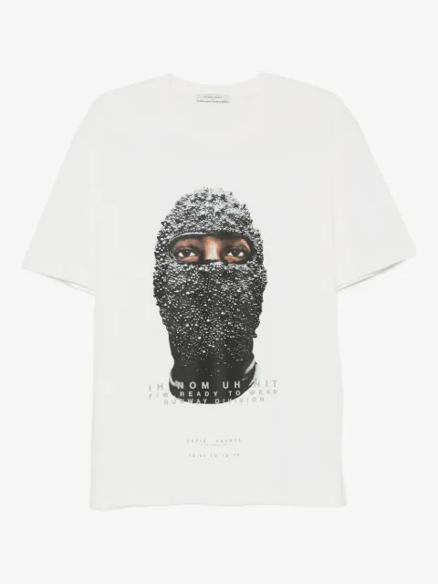 Ih Nom Uh Nit mask-print T-shirt