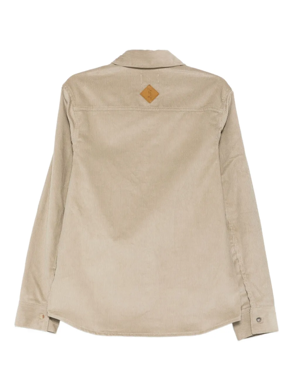 Haikure corduroy shirt - Beige