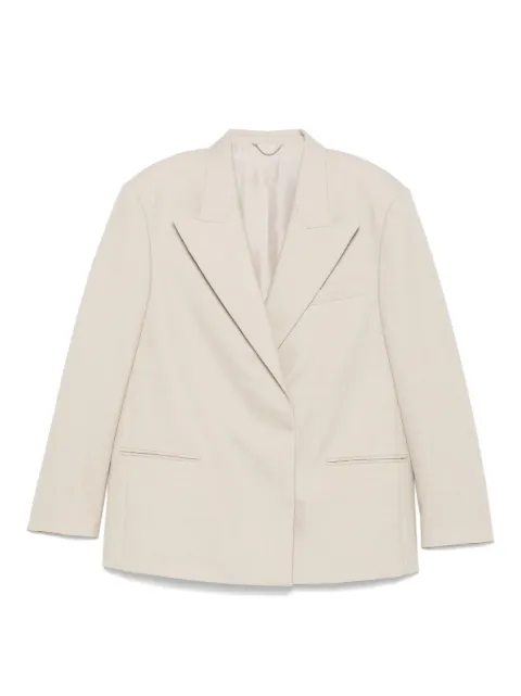 Magda Butrym peak-lapel wool blazer