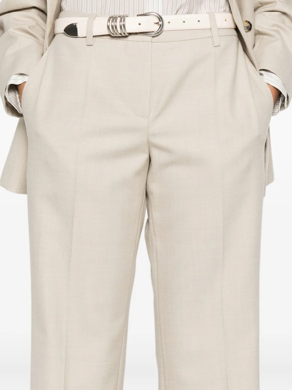 Magda Butrym Pantalon Beige