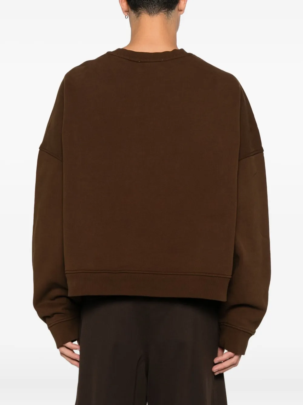 Entire Studios Long-sleeves Sweatshirt In Brown