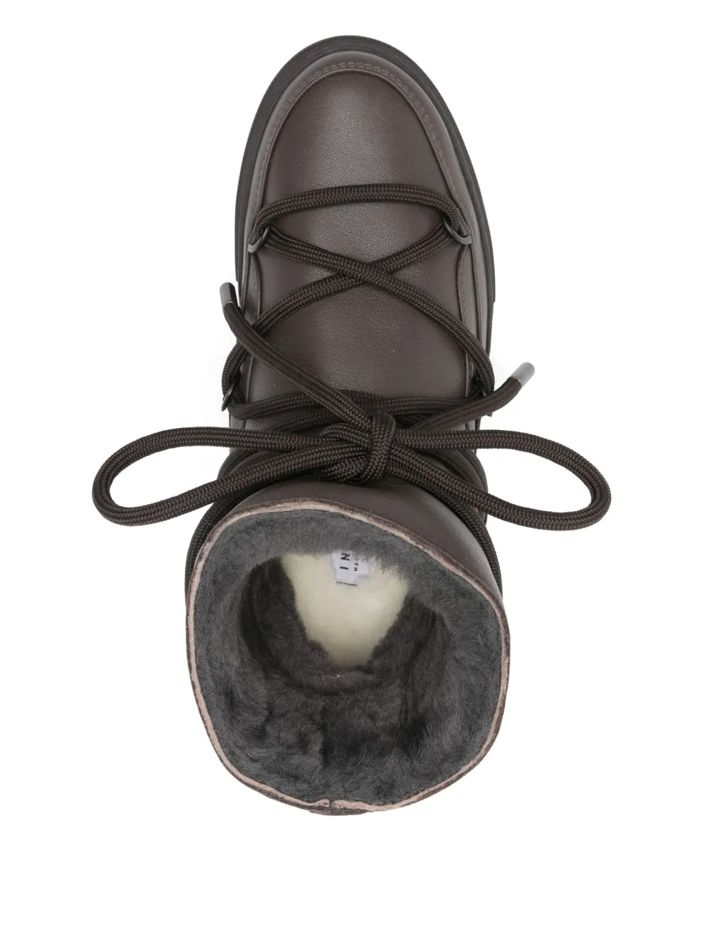 Inuikii Grape Lace-up Boots In Brown