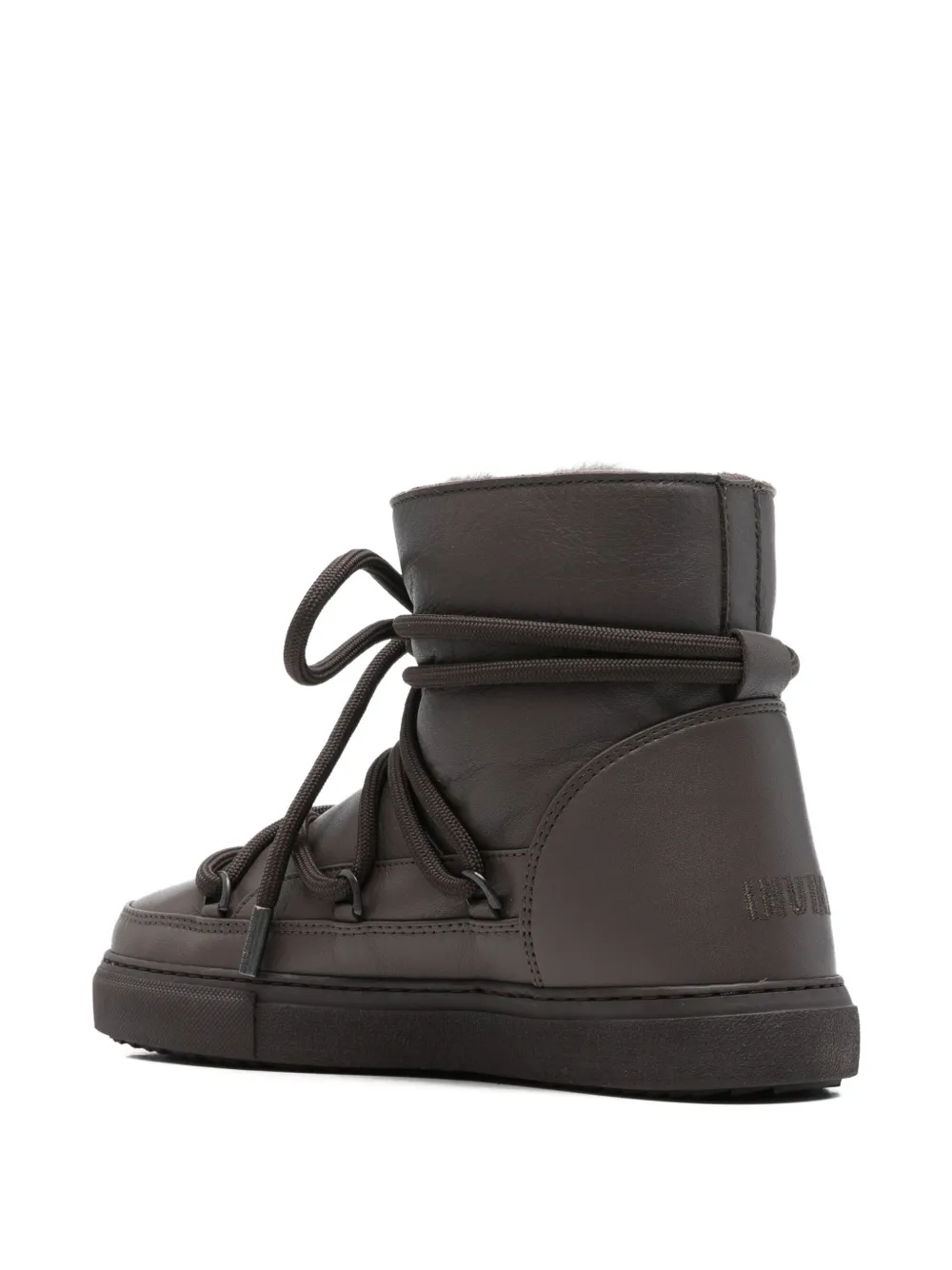 Inuikii Grape Lace-up Boots In Brown