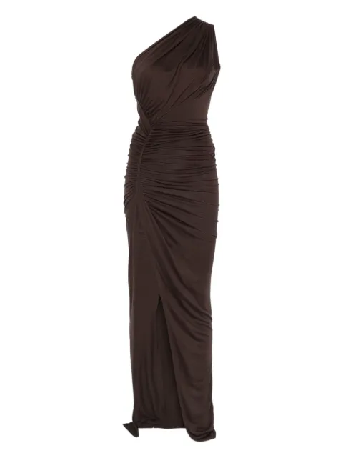 Rick Owens Lilies one-shoulder draped dress