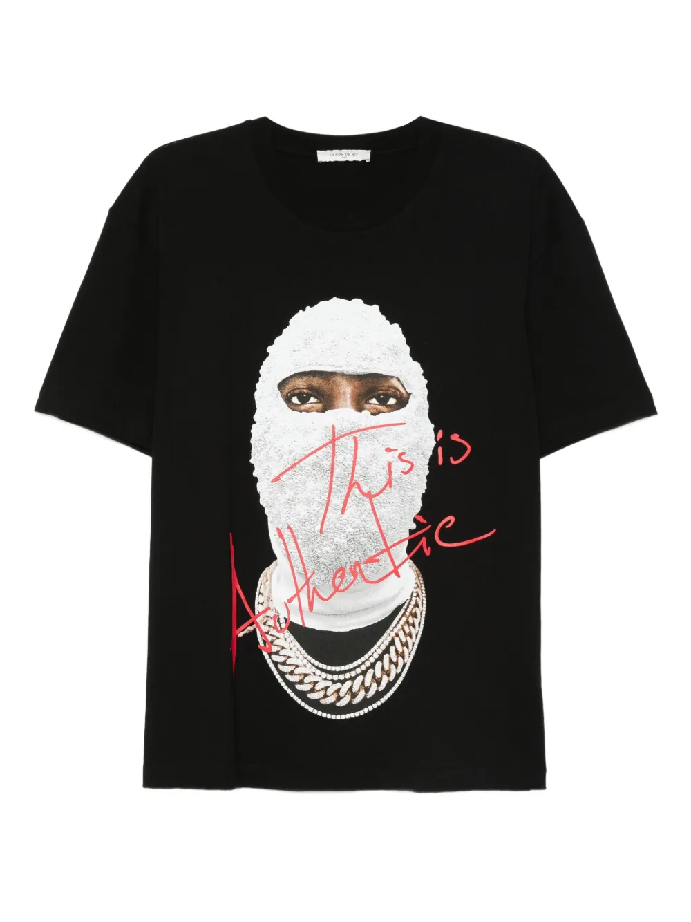 Ih Nom Uh Nit front-print cotton T-shirt - ブラック Ih Nom Uh Nit front-print cotton T-shirt - ブラック