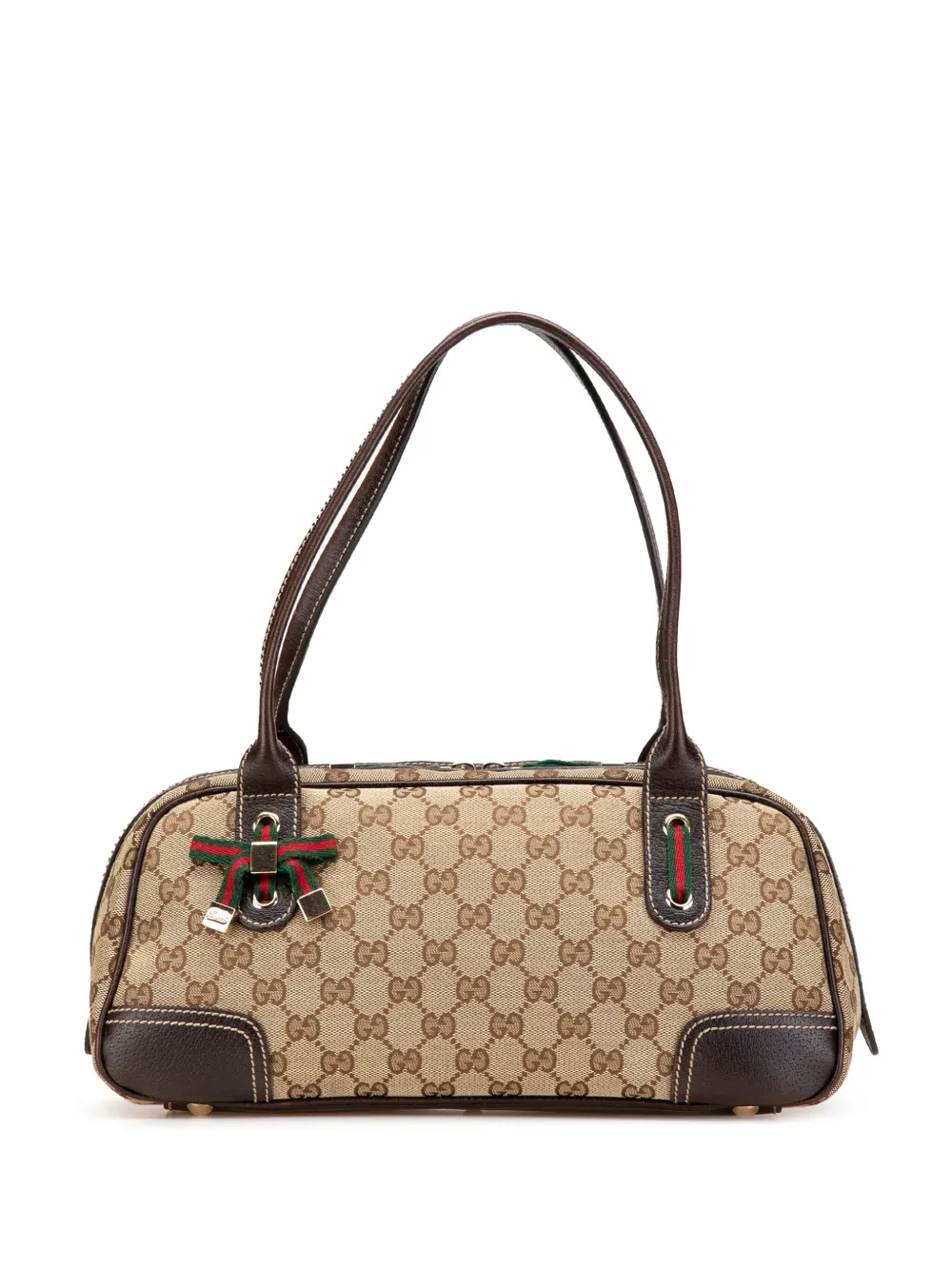 Gucci Pre-Owned 2000-2015 GG Canvas Princy shoulder bag - ブラウン Gucci Pre-Owned 2000-2015 GG Canvas Princy shoulder bag - ブラウン