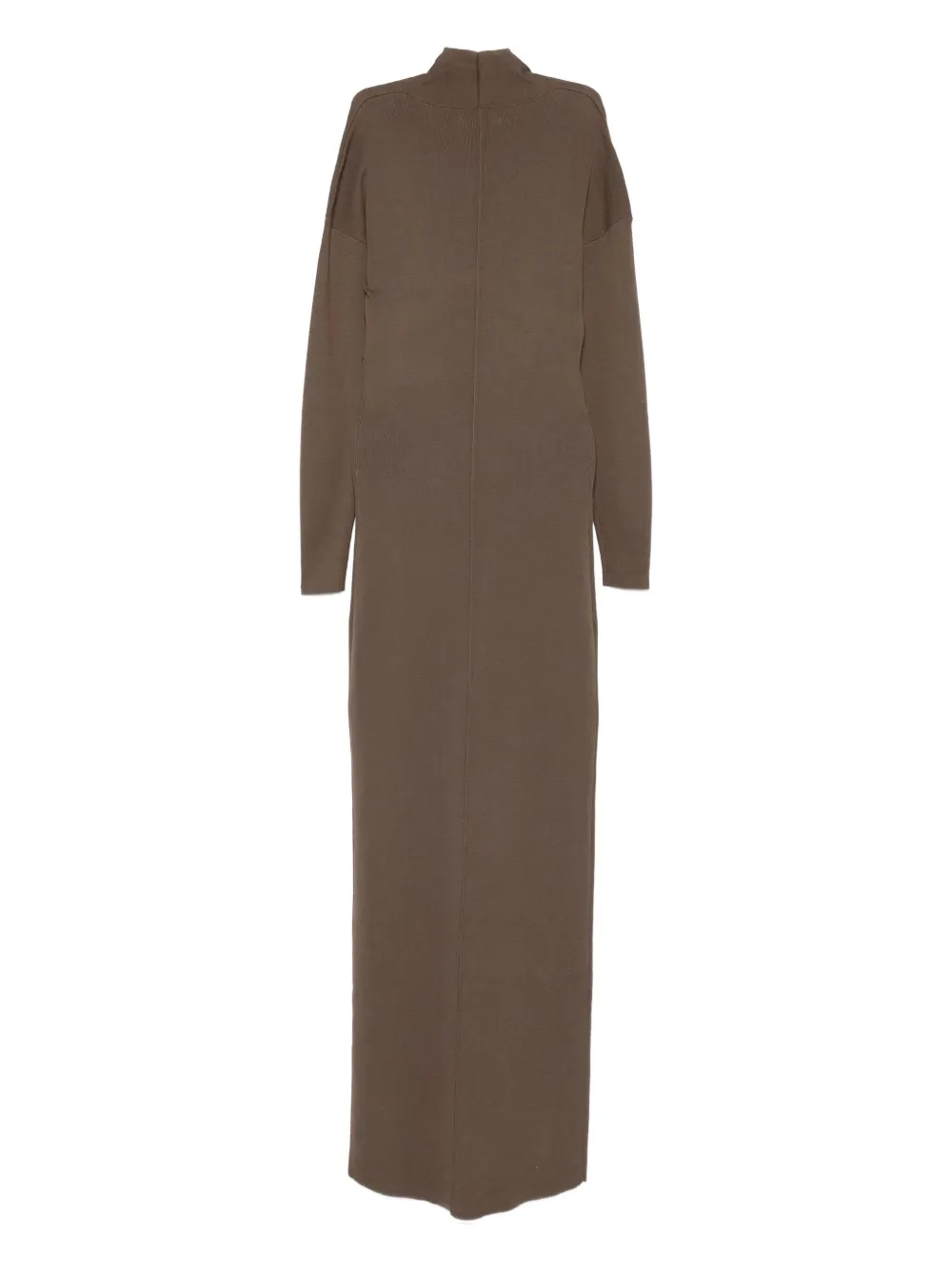 ENTIRE STUDIOS V-neck panelled maxi dress - Bruin