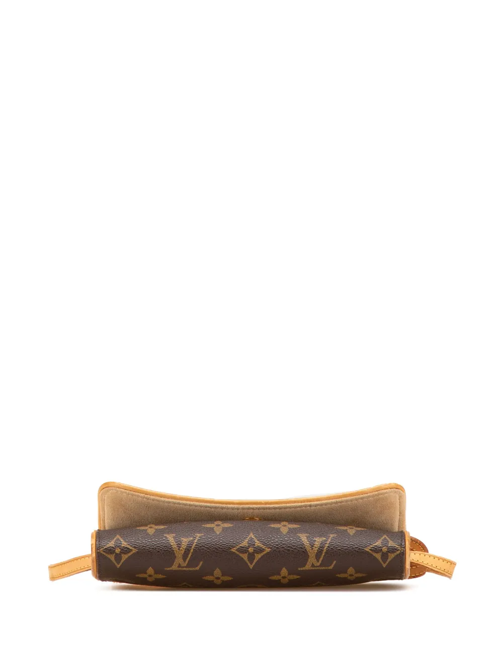 Pre-owned Louis Vuitton 2001 Monogram Pochette Twin Pm Crossbody Bag